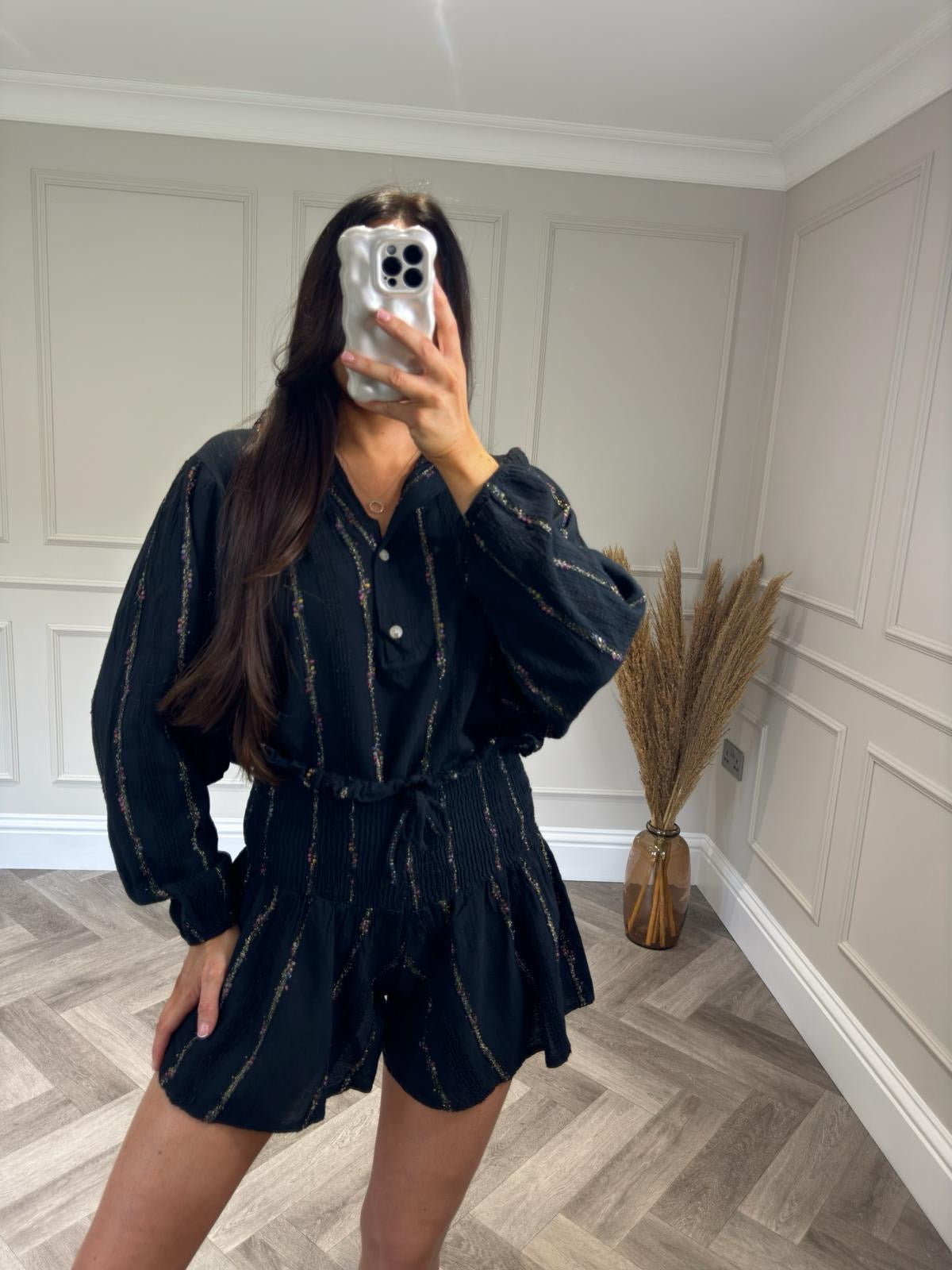 Black Boho Co-Ord