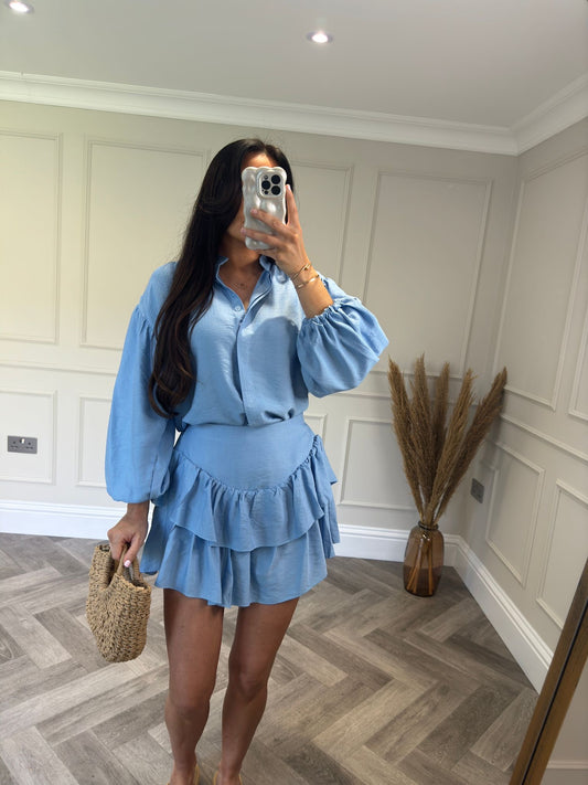 Blue Karla Co-Ord