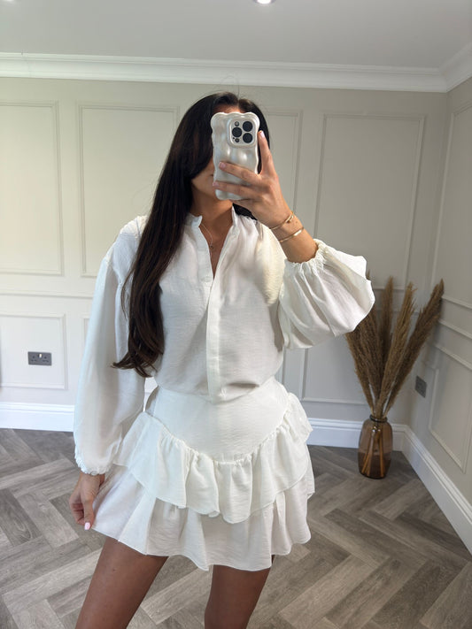 White Karla Co-ord