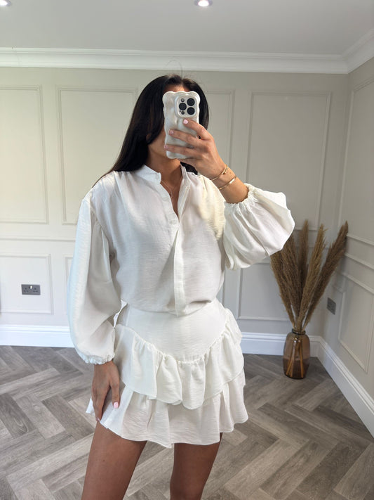 White Karla Co-ord