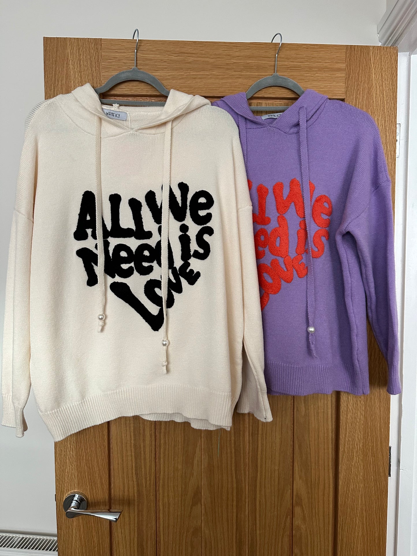 All you need is love hoodie